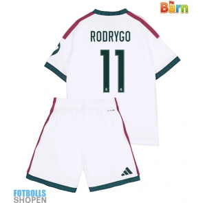 Billiga Real Madrid Rodrygo Goes #11 Hemmatröja Barn 2026-27 Kortärmad (+ Korta byxor)